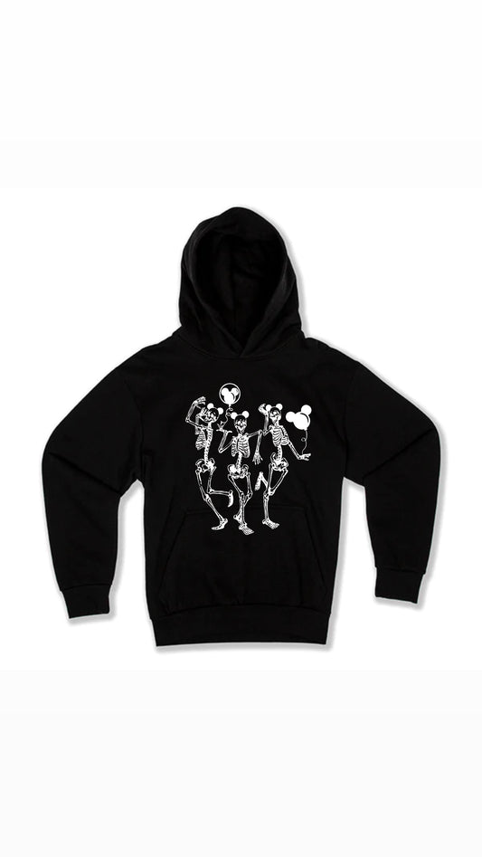 dancing skeleton hoodie