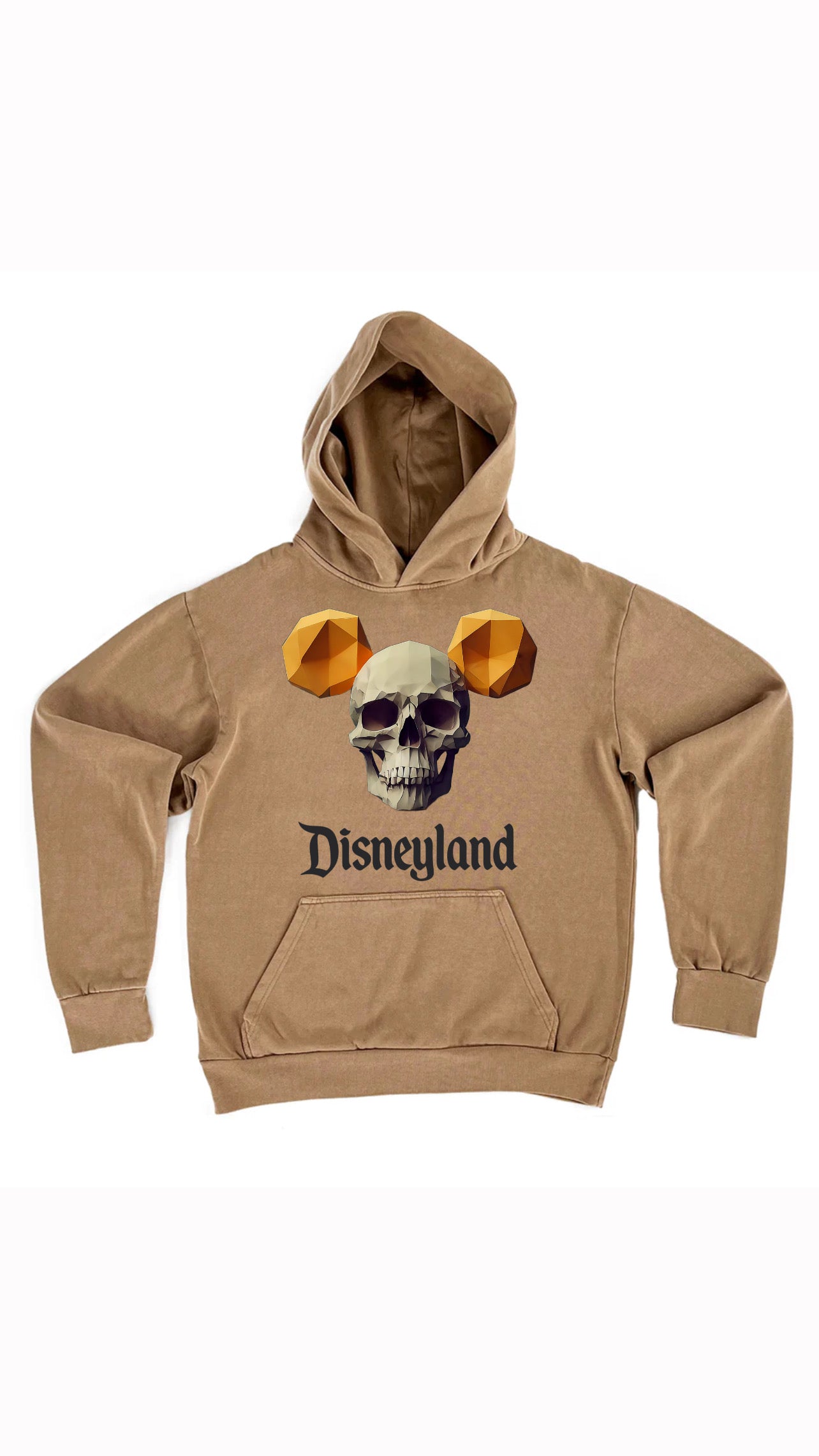 skull mickey ears hoodie